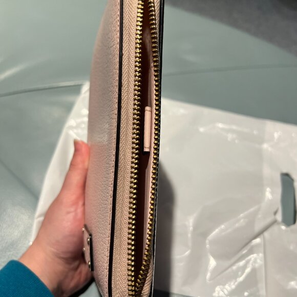 kate spade wellesley pink zip around leather planner agenda - Picture 8 of 13